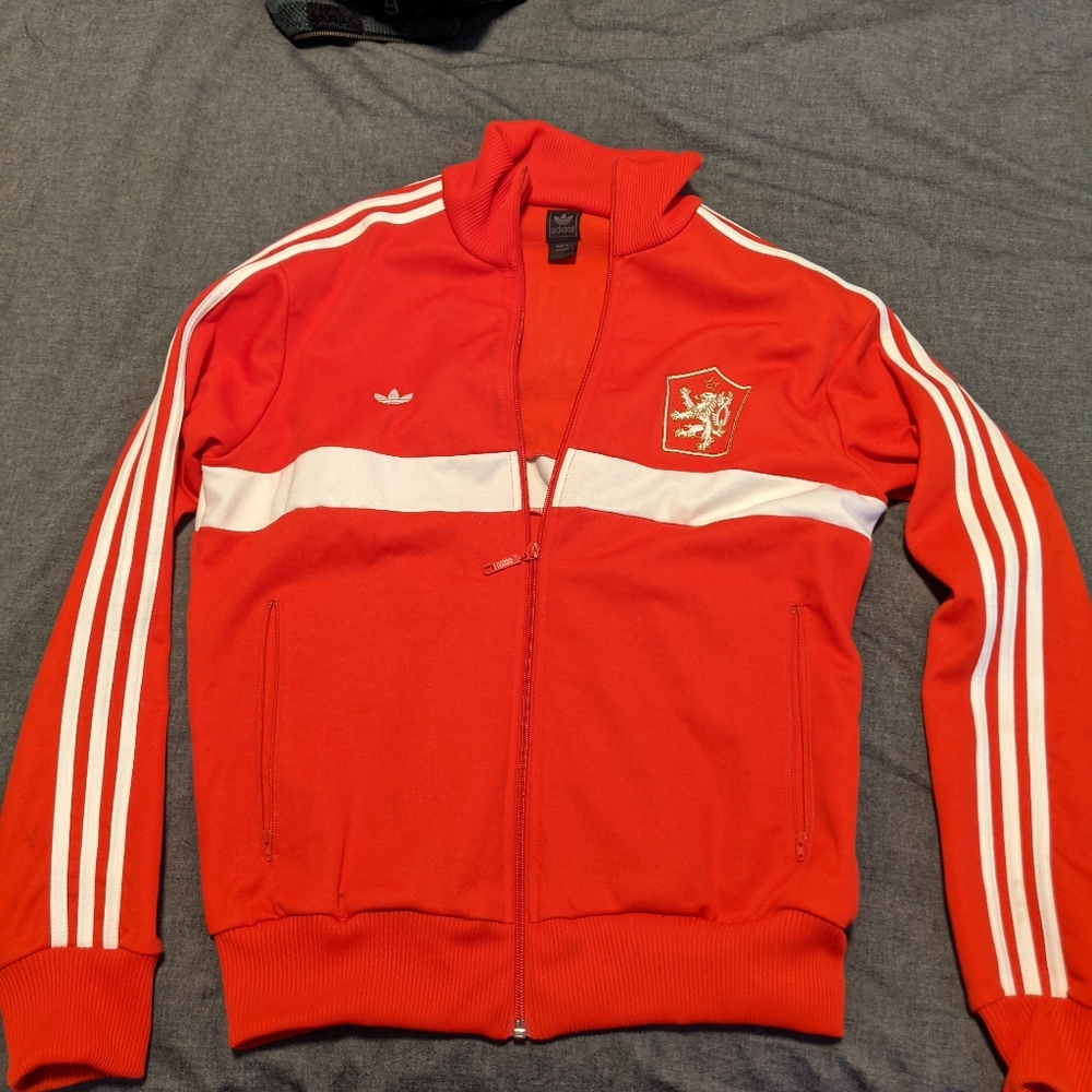 Czech Football Adidas warmup jacket